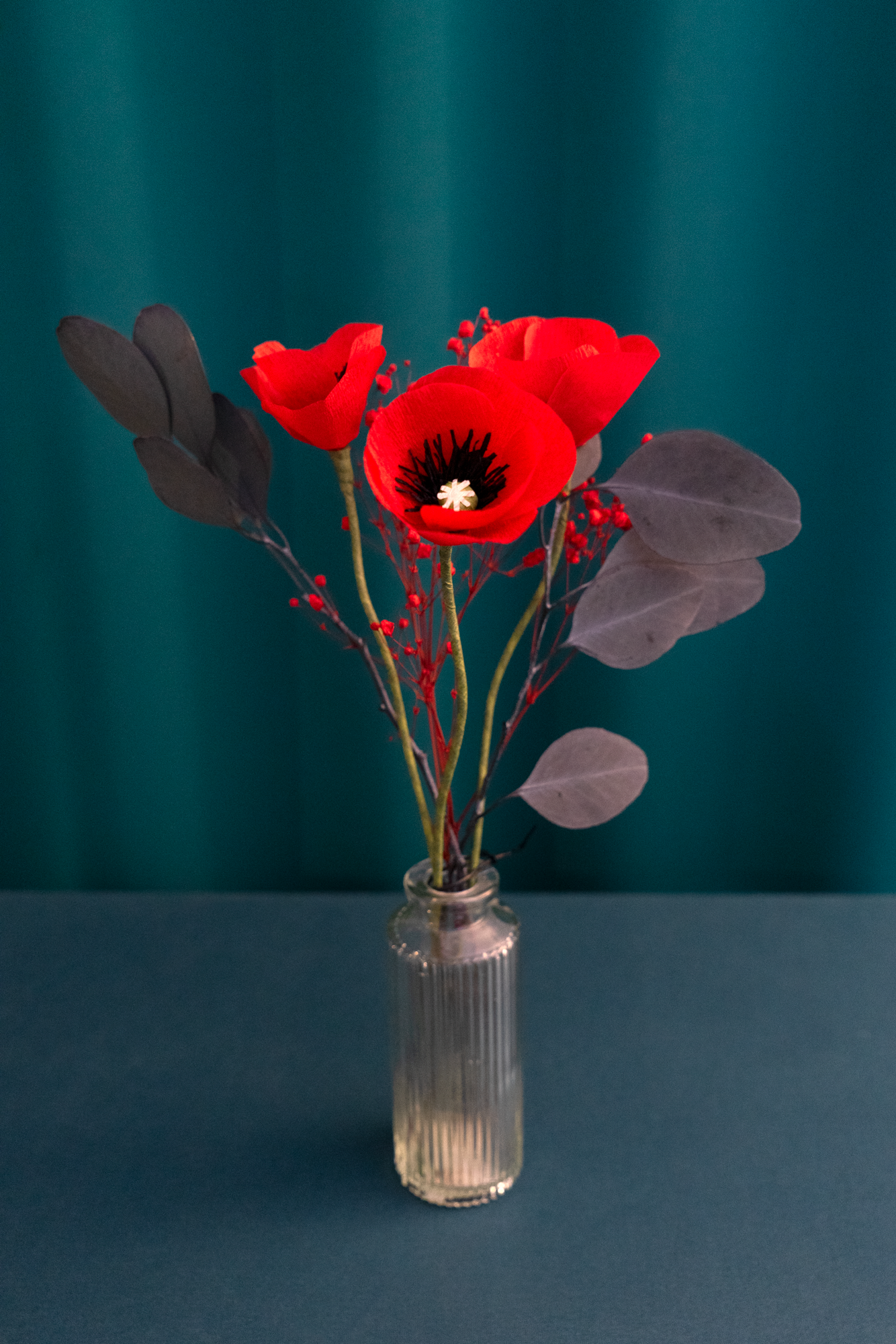 FLEUR EN PAPIER - COQUELICOT