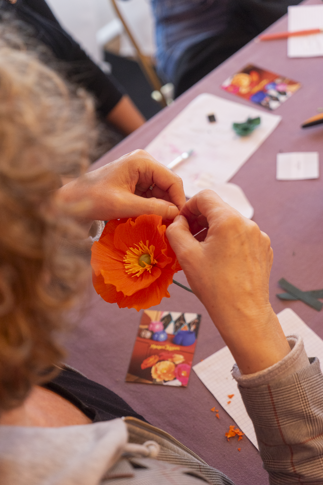 Atelier Fleurs en papier - La Rochelle - SAMEDI 28/03