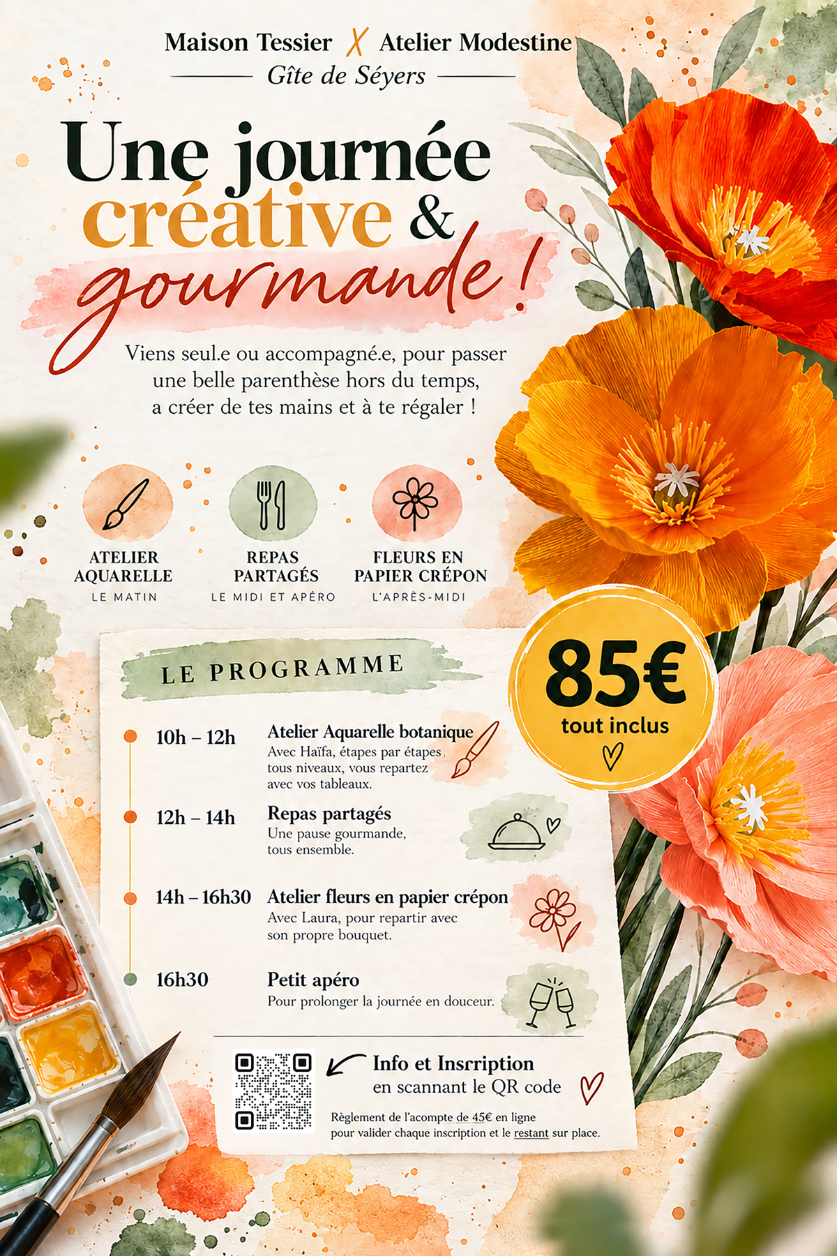 Journée Créative & Gourmande - Samedi 10/10