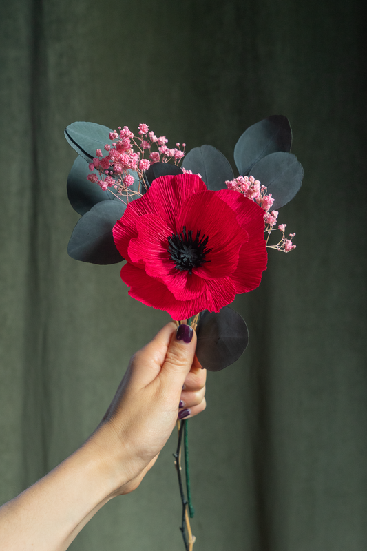 Atelier Bouquet de fleur en papier - La Rochelle - SAMEDI 14/02 SPÉCIAL ST VALENTIN