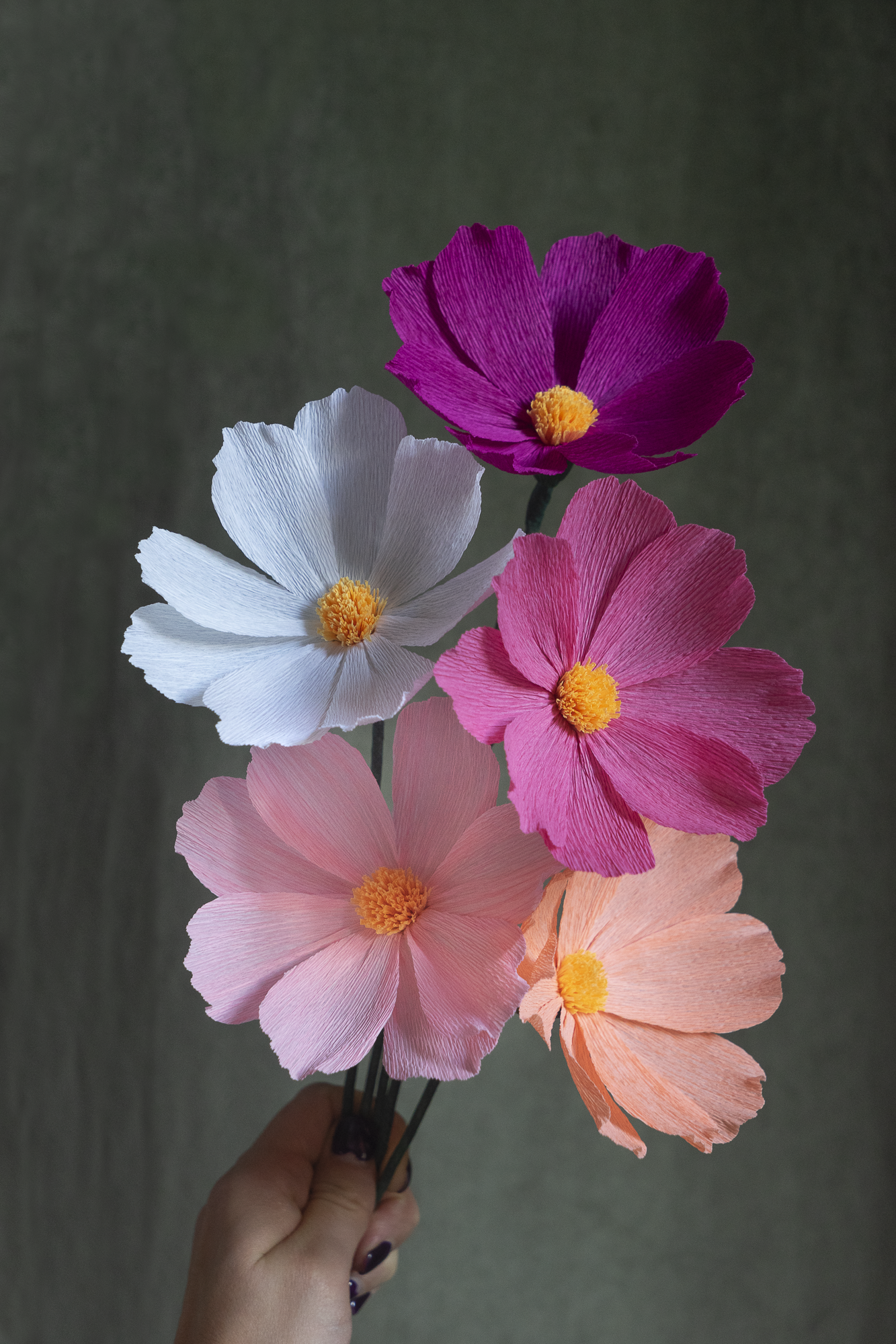 FLEUR EN PAPIER - COSMOS