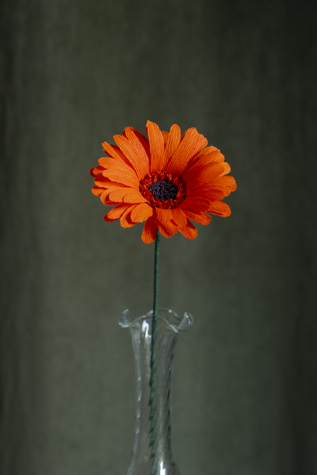FLEUR EN PAPIER - GERBERA