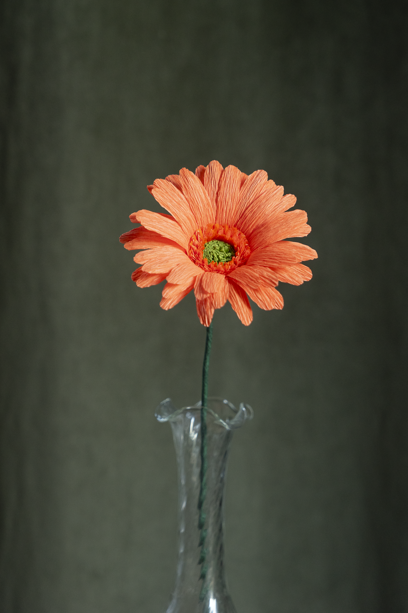 FLEUR EN PAPIER - GERBERA