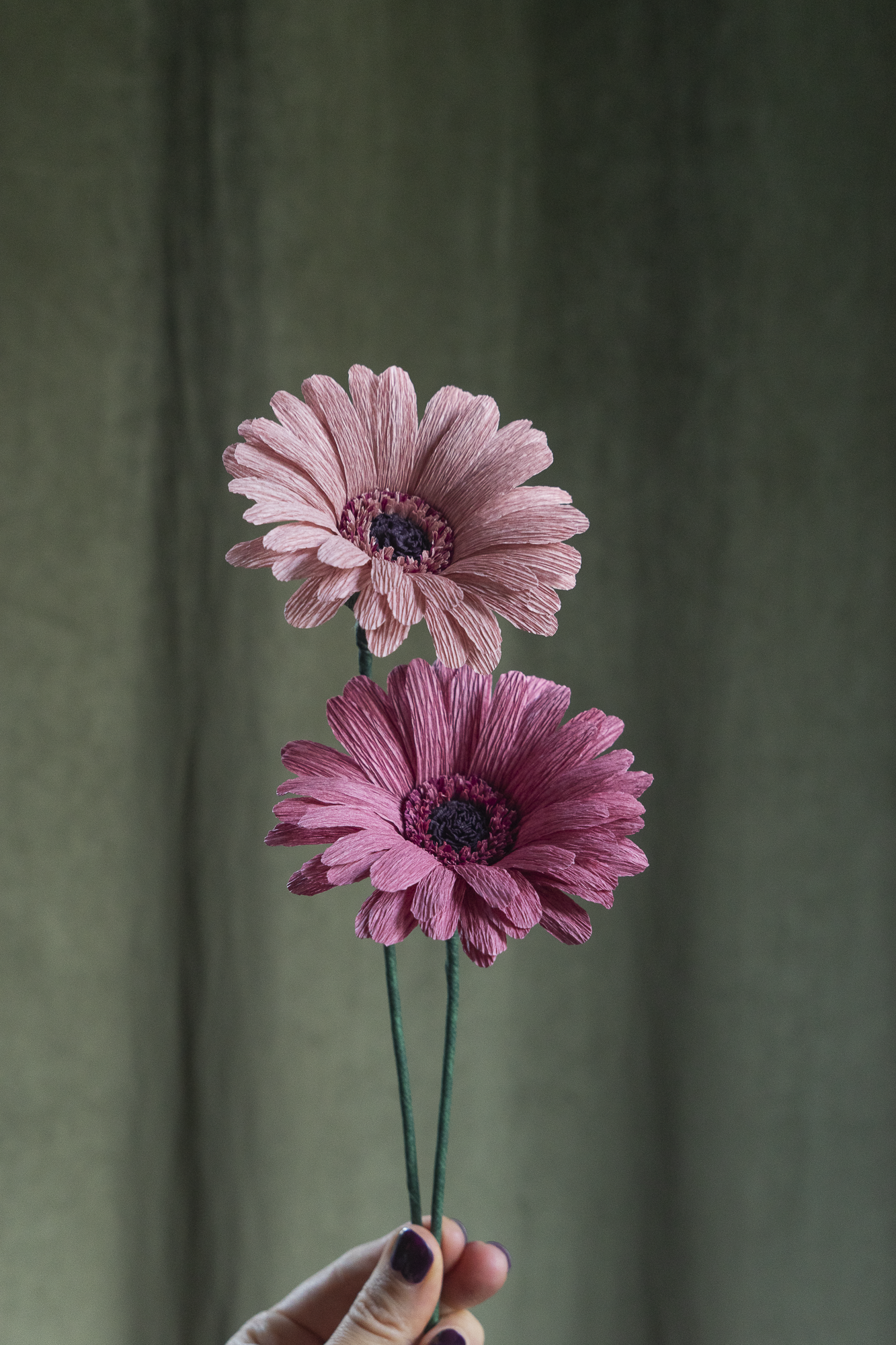 FLEUR EN PAPIER - GERBERA
