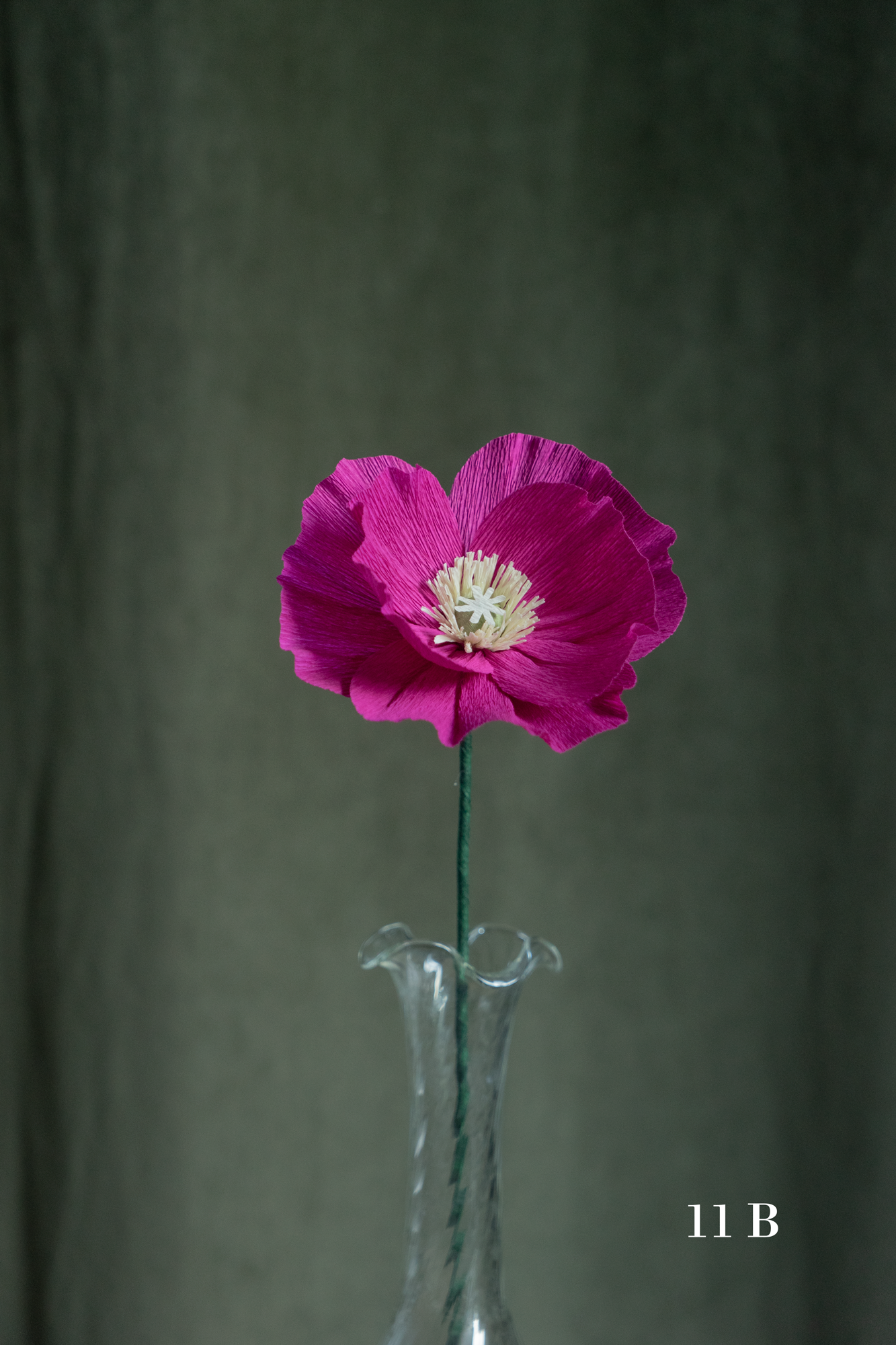 FLEUR EN PAPIER - PAVOT