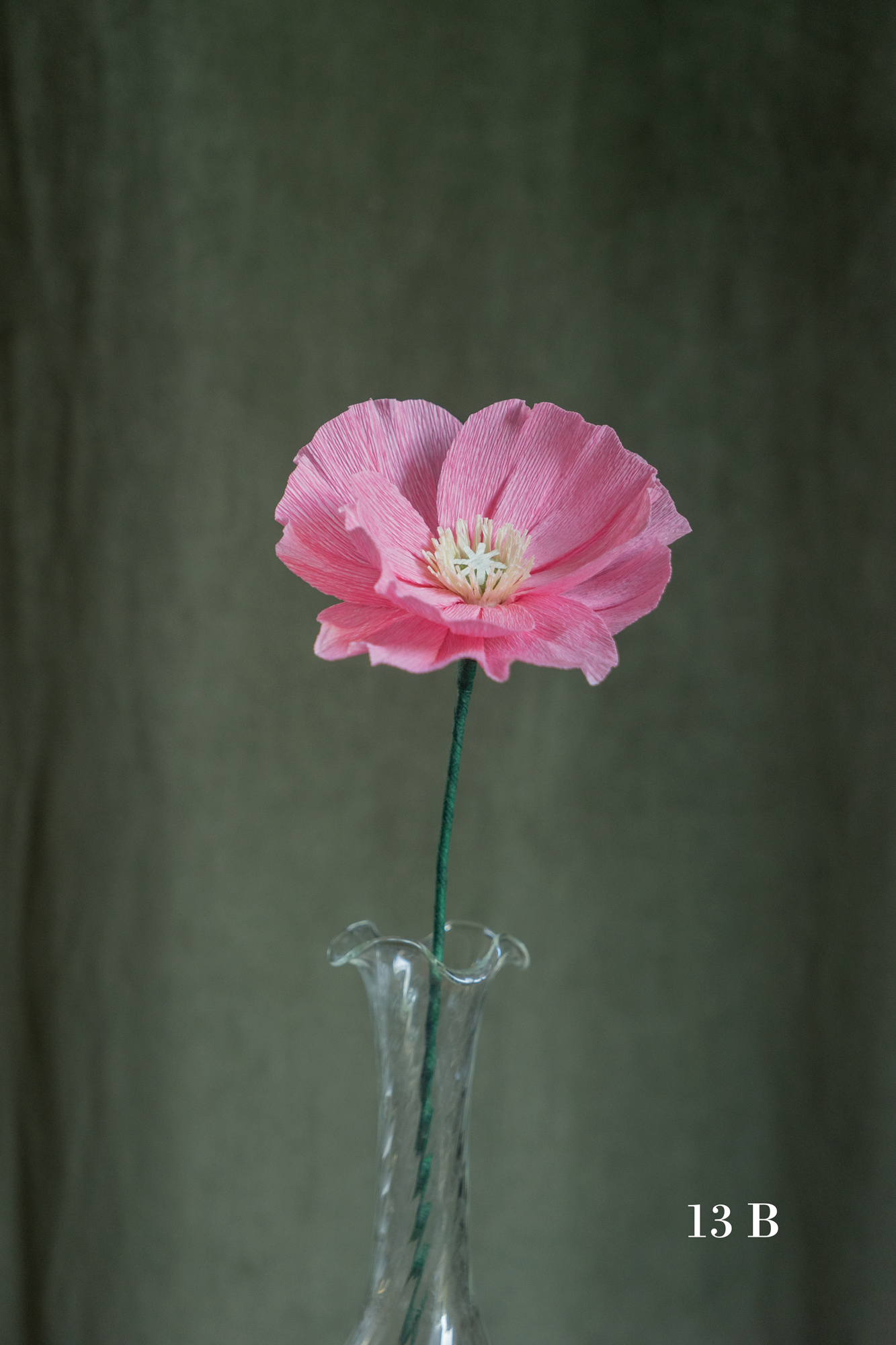 FLEUR EN PAPIER - PAVOT