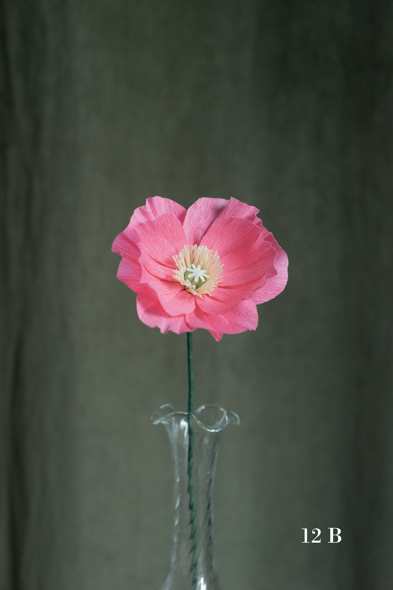 FLEUR EN PAPIER - PAVOT