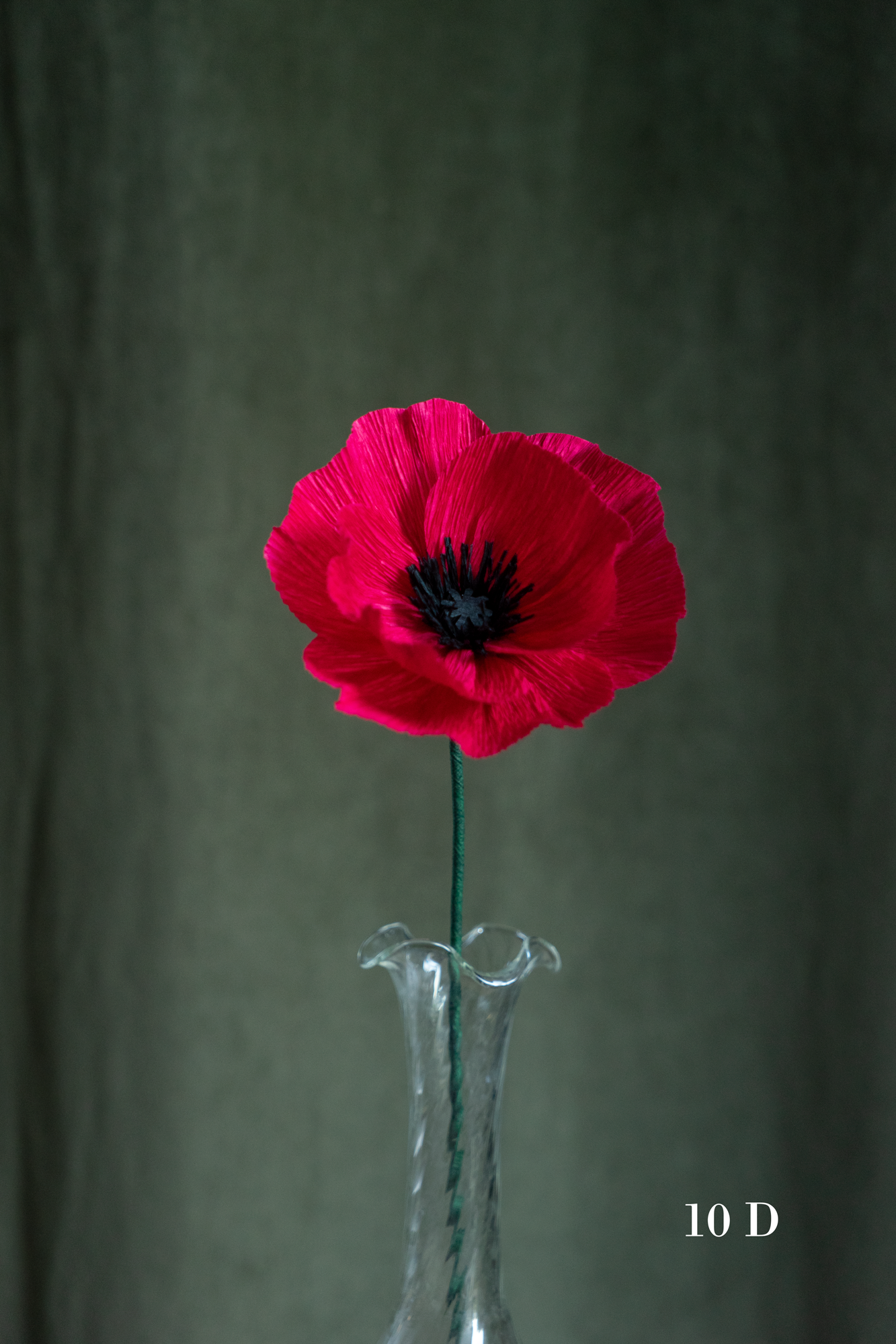 FLEUR EN PAPIER - PAVOT