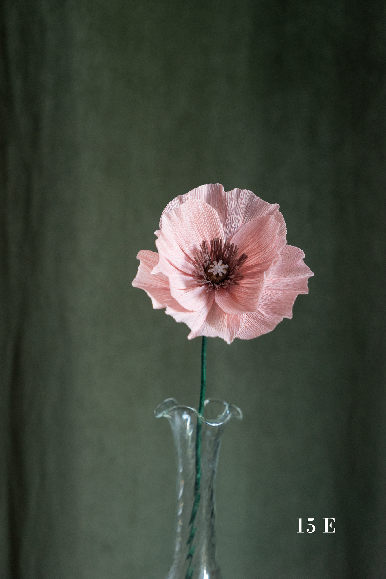 FLEUR EN PAPIER - PAVOT