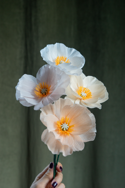 Atelier Fleurs en papier - La Rochelle - SAMEDI 31/01