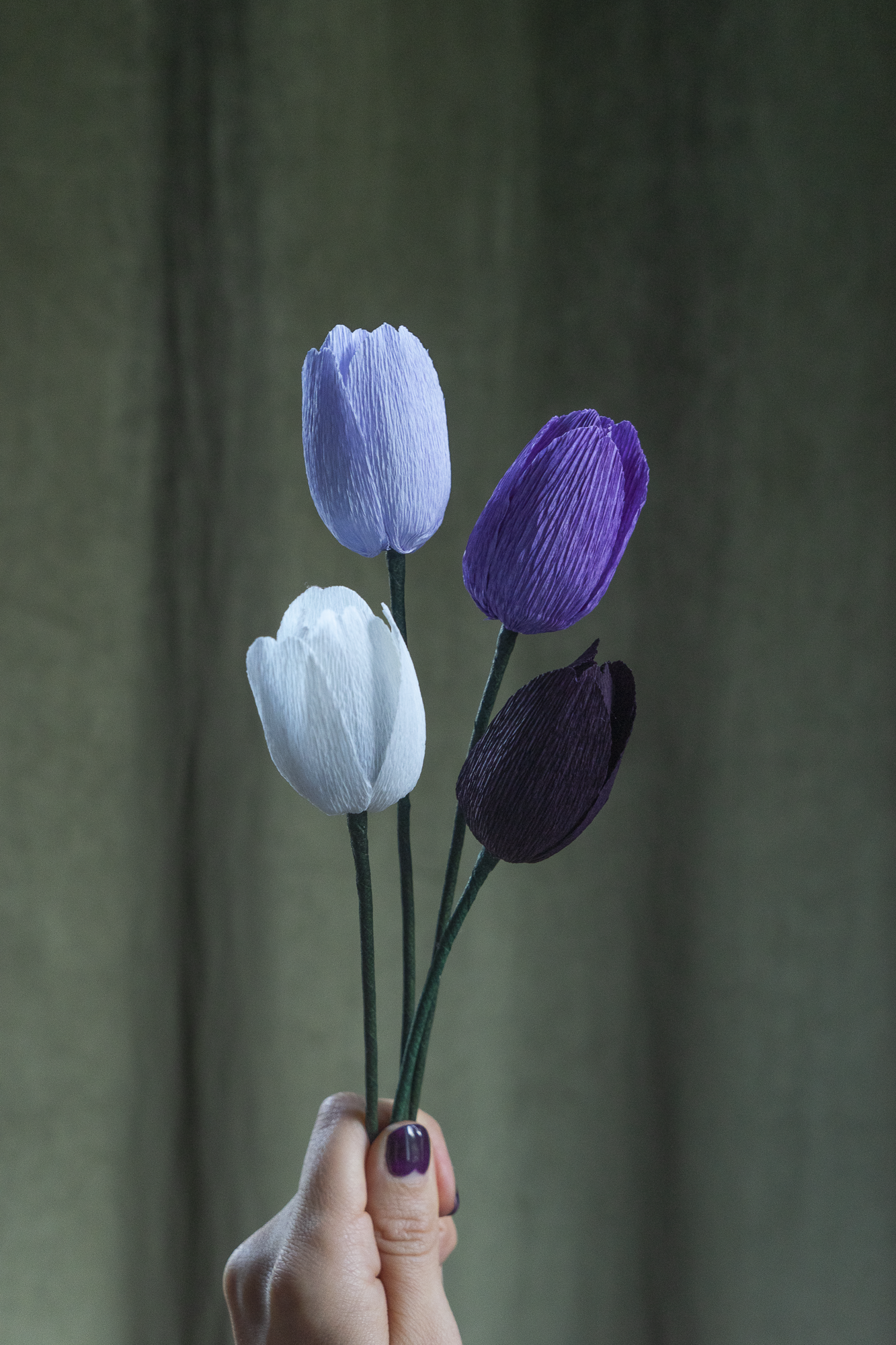 FLEUR EN PAPIER - TULIPES