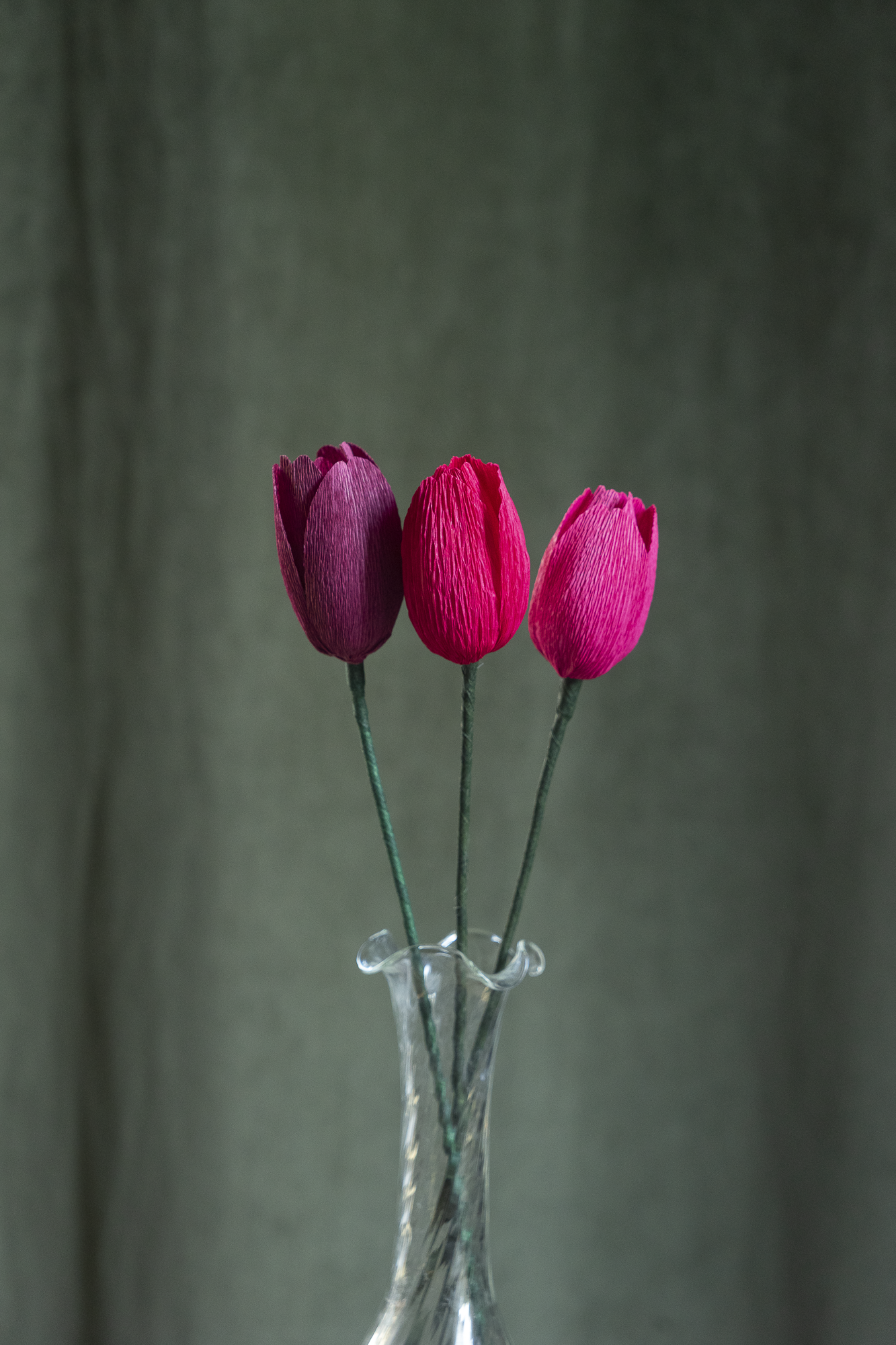 FLEUR EN PAPIER - TULIPES