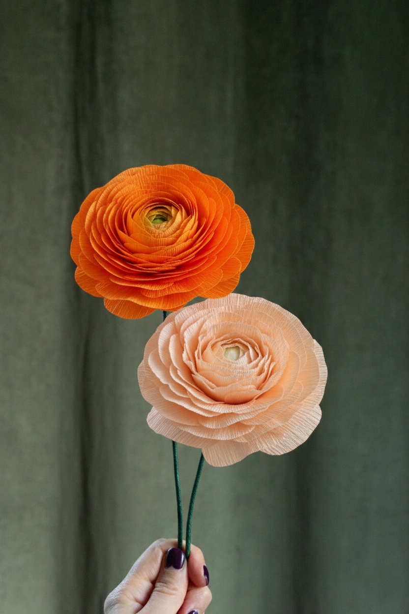 Atelier Bouquet de mariée fleurs en papier EJVF - PRIVATISATION