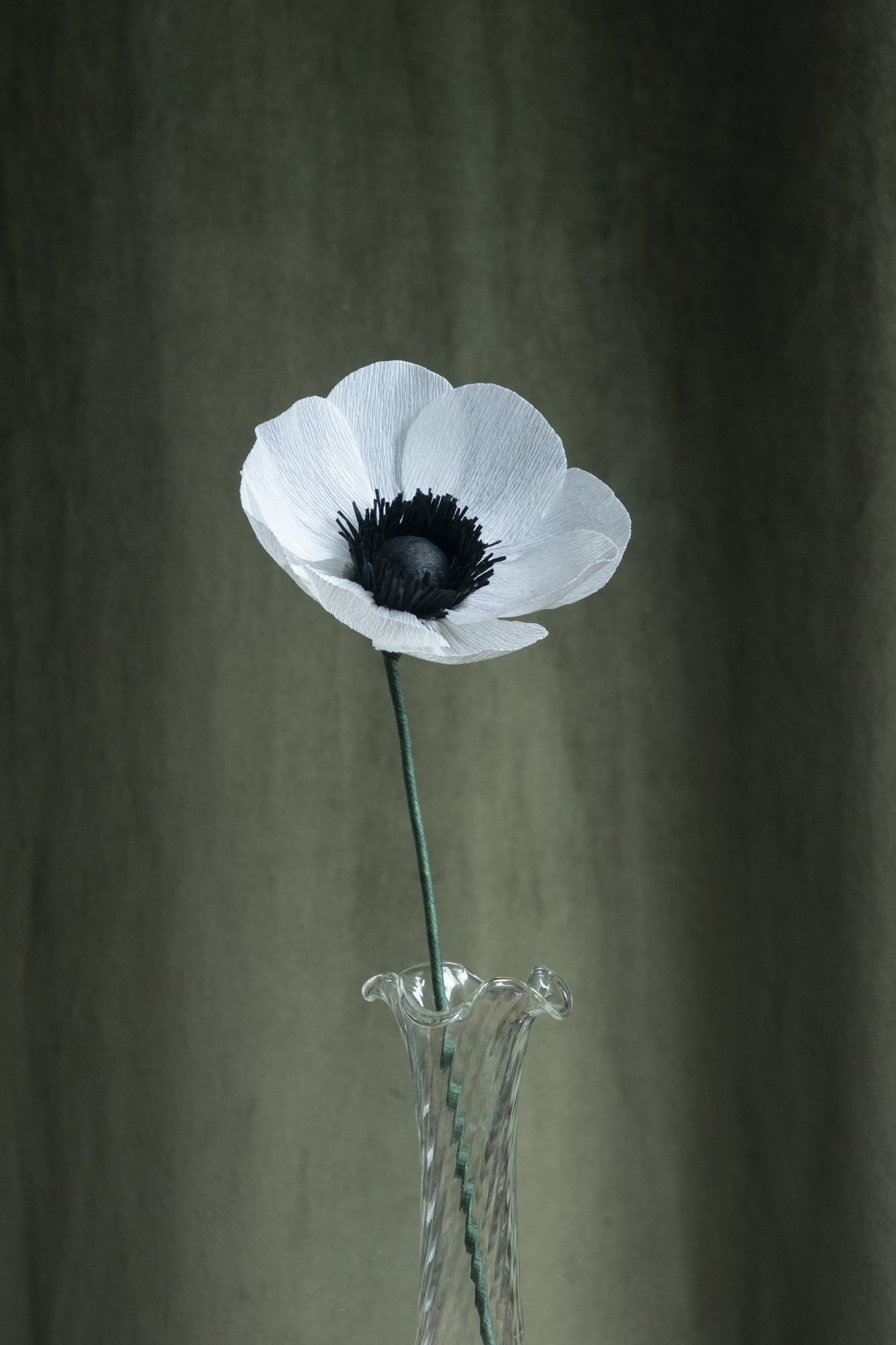 FLEUR EN PAPIER - ANÉMONE