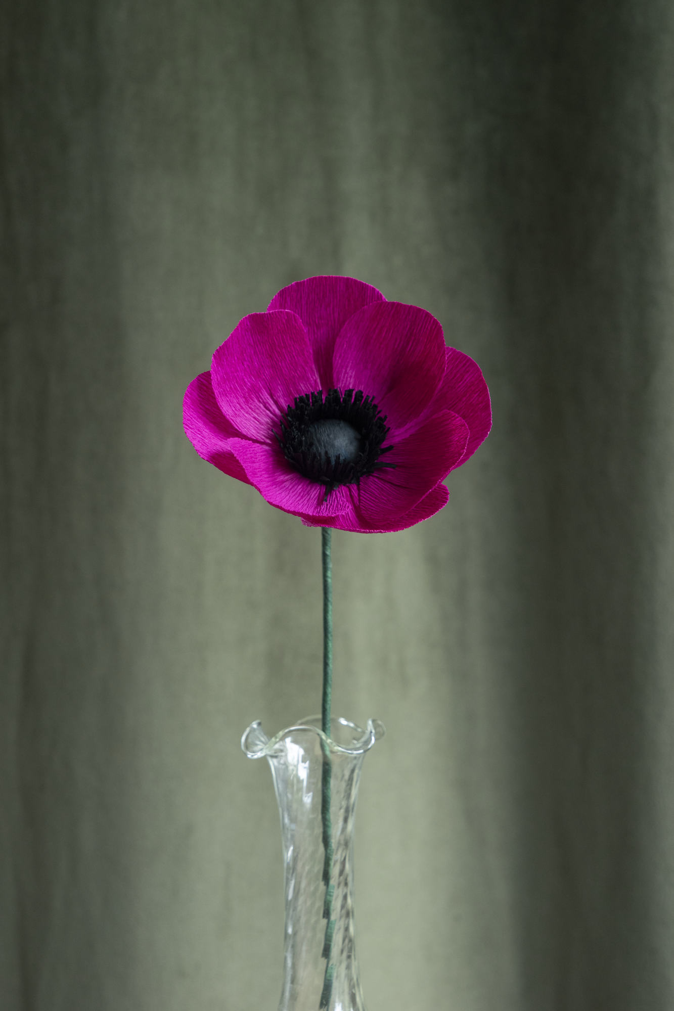 FLEUR EN PAPIER - ANÉMONE