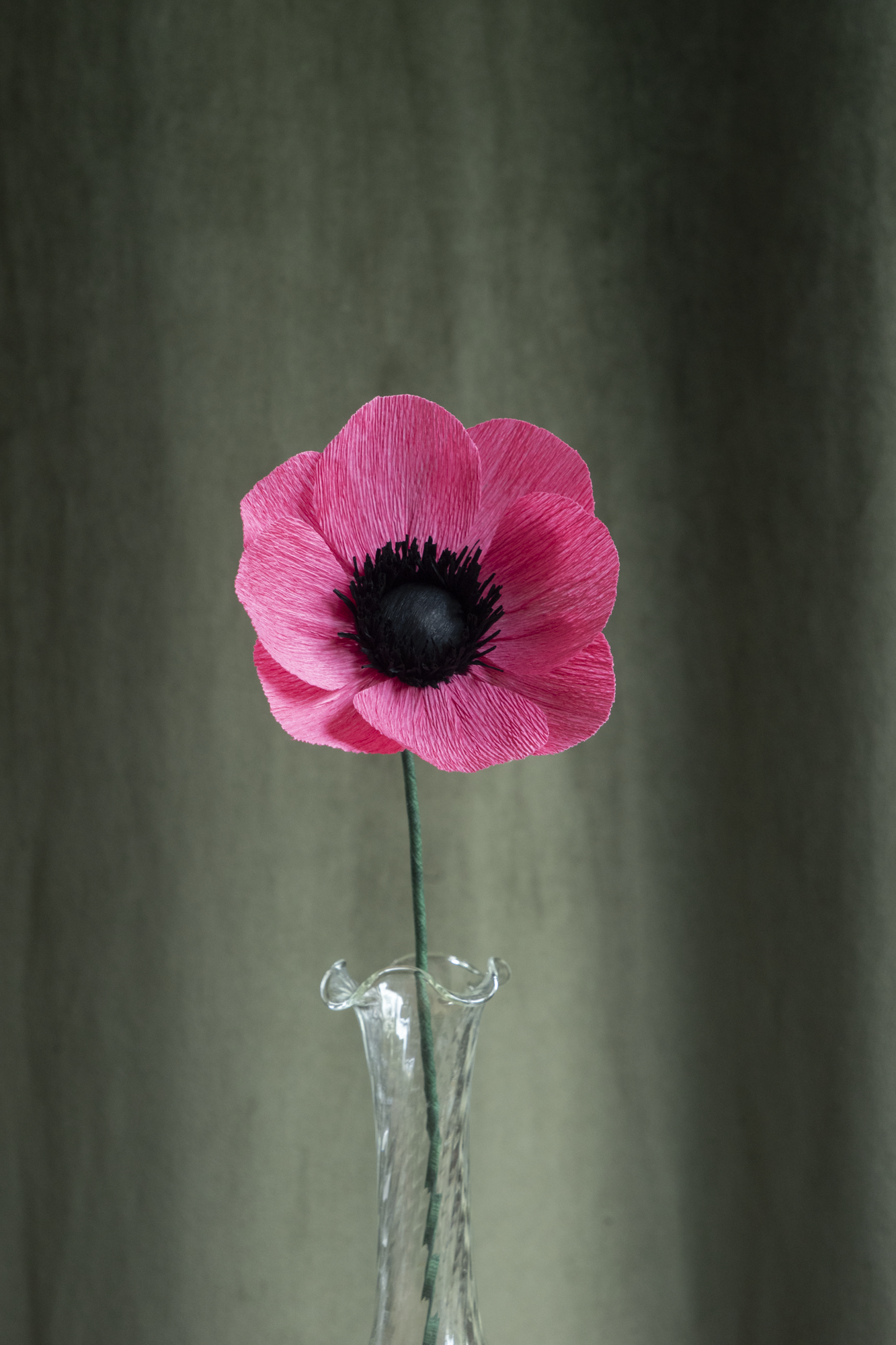 FLEUR EN PAPIER - ANÉMONE