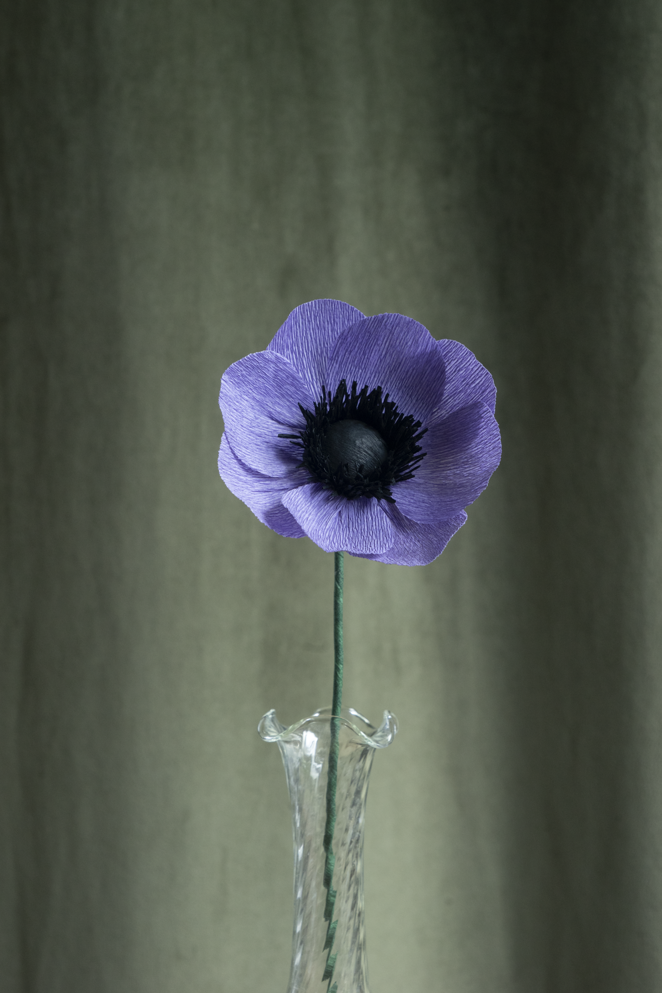 FLEUR EN PAPIER - ANÉMONE